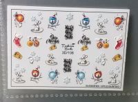 Winter, Weihnachten, 3D Sticker, Wraps, Nailart Hessen - Münster Vorschau