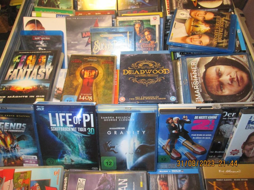 DVD und Blue-Ray Filme zu verkaufen in Braubach