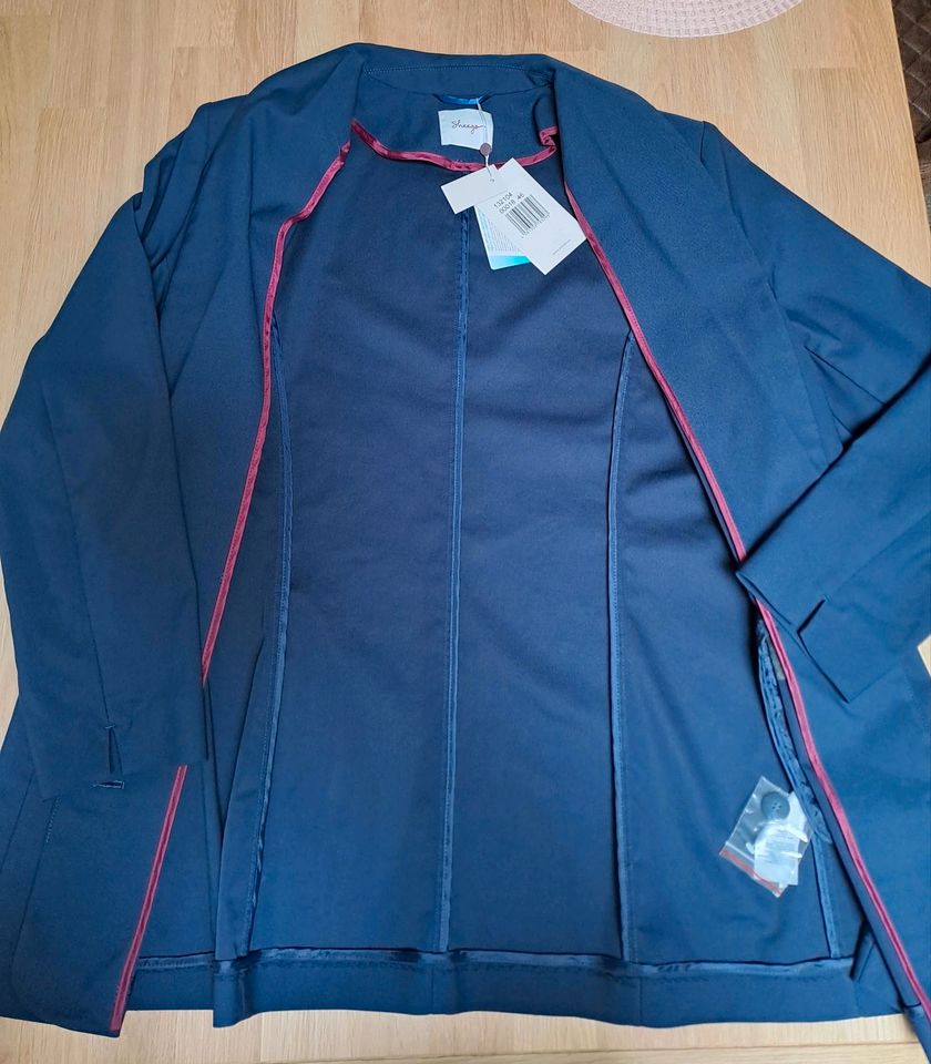 Sheego Blazer blau Maritim  Größe 46 Neu mit Etikett in Filderstadt