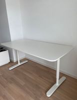 Schreibtisch IKEA BEKANT Weiß 160x80 Verstellbar | Table White Sendling - Obersendling Vorschau