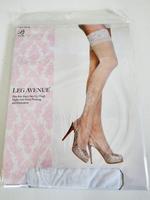 Leg Avenue Elegante halterlose Motiv Strümpfe weiß - Gr. XL-4XL Niedersachsen - Melle Vorschau