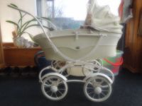 Antiker Puppenwagen, Kinderwagen inklusive 2 Porzellan-Puppen Brandenburg - Schulzendorf bei Eichwalde Vorschau