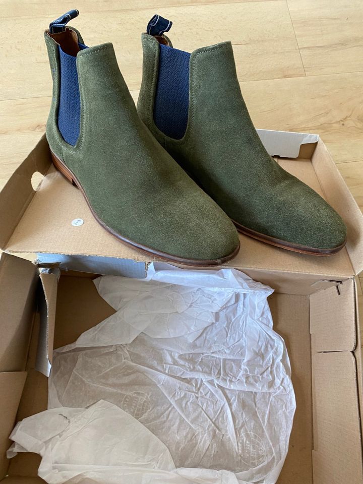 Chelsea Boots - Farbe Grün - Größe 41 in Mistelbach