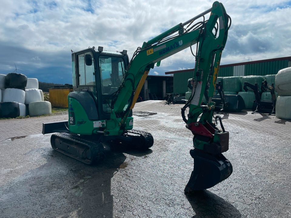 Gebrauchter Minibagger Komatsu PC35 MR2 Galeo in Steinau an der Straße