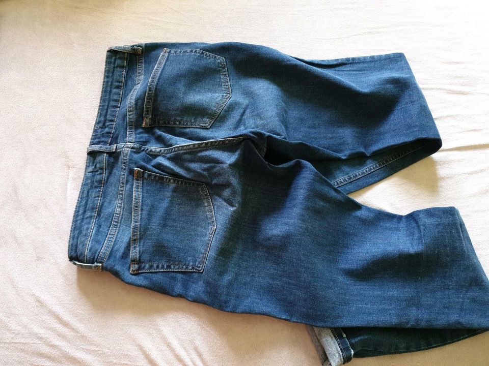 Denim&Co Stretch Jeans Hose Boyfriend Ripped Jeans Slim Gr.40 in Jena