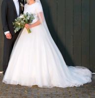 Brautkleid in elfenbein, Gr. 38 Niedersachsen - Ankum Vorschau