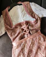 Neues Dirndl mit passender Bluse in Größe 54, rosa/Blumen Baden-Württemberg - Westhausen Vorschau