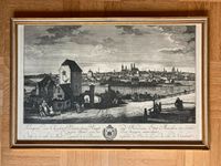 Stich von 1761 Ansicht von München (ca. 53 x 35 cm) Bayern - Gmund Vorschau