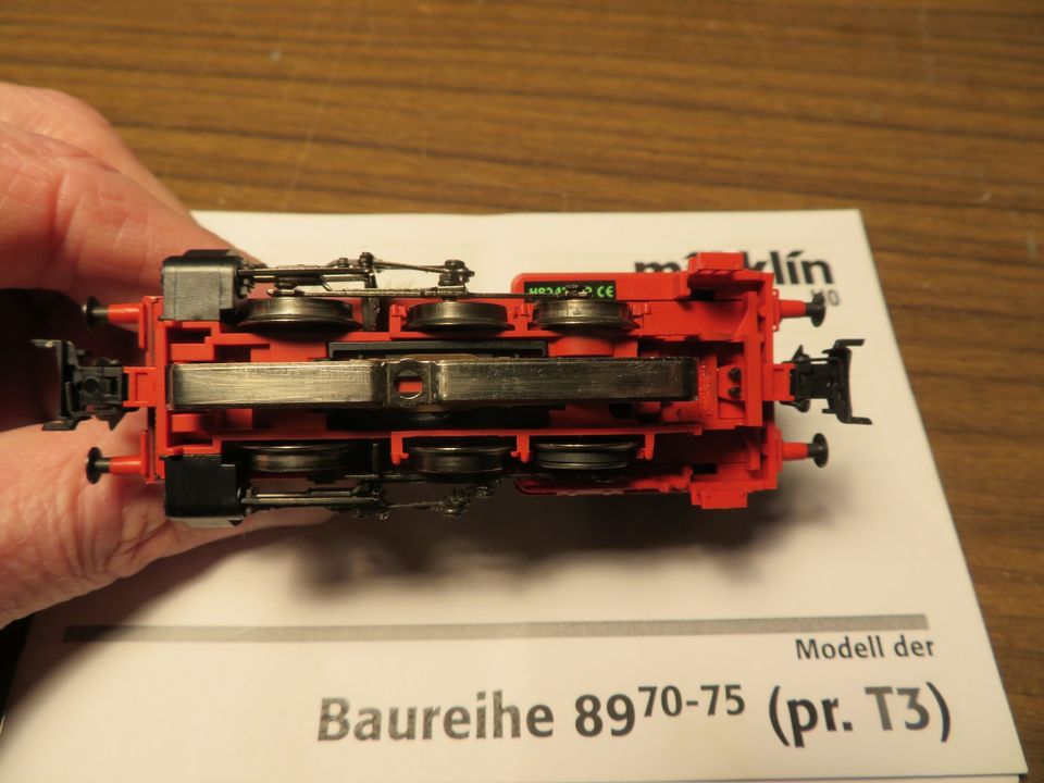 Märklin HO MFX Tenderlok BR 89.7075 der DB Neuwertig OVP 37140 in Düsseldorf