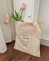 Jutebeutel Baumwolltasche mit Spruch Louis Hannover - Vahrenwald-List Vorschau