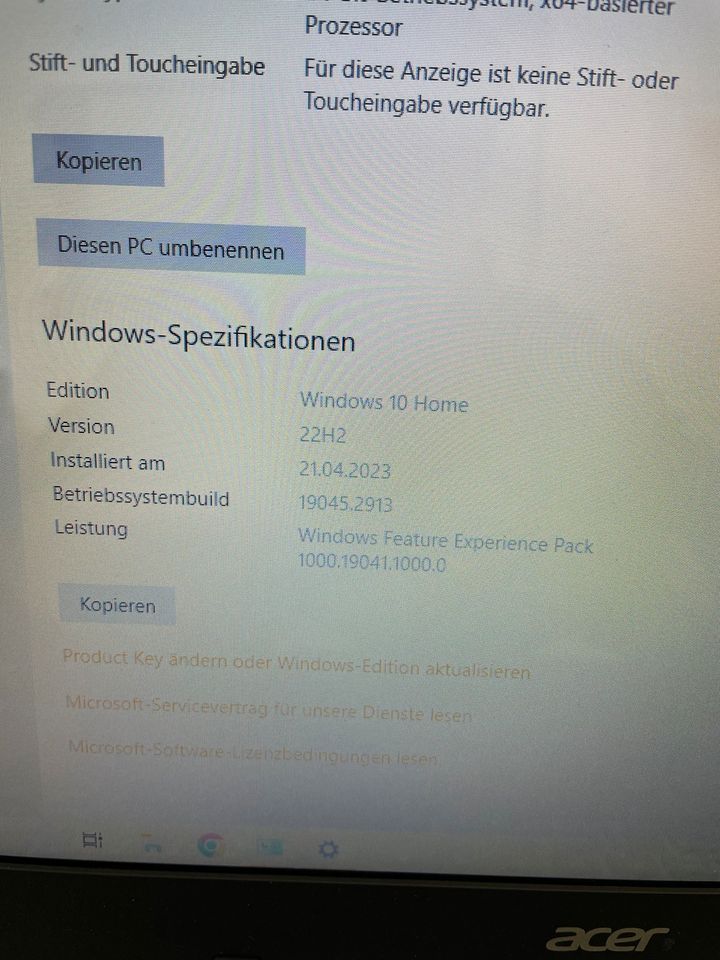 Laptop von ACER in Lenzkirch