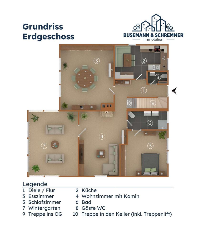 Charmantes Einfamilienhaus in ruhiger Wohnlage in Garbsen OT Osterwald in Garbsen