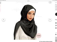 Suche schwarzes Hijab aus Jersey. Erstatte das Porto großzügig Hamburg-Mitte - Hamburg Billstedt   Vorschau
