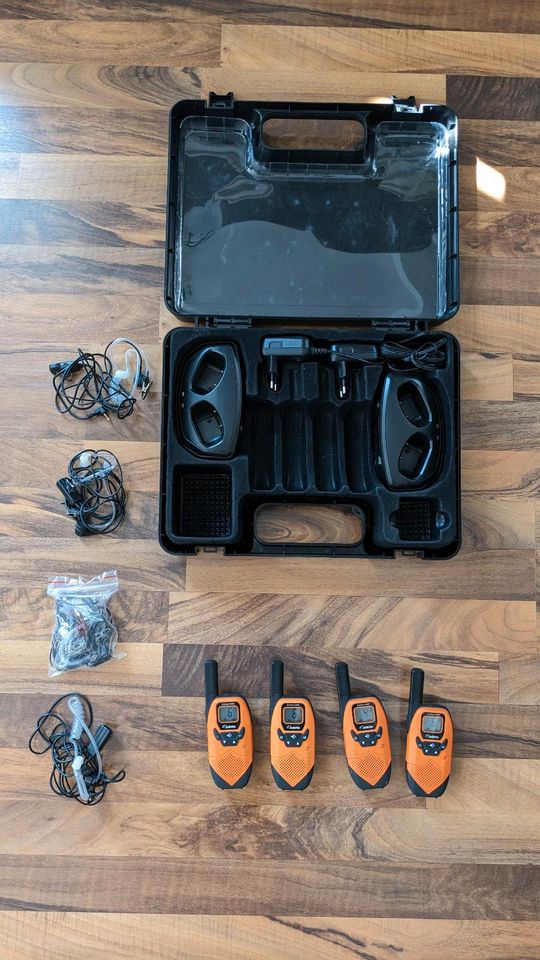 4er Set DeTeWe Outdoor 8000 PMR Funkgerät walkie talkie in Erlangen