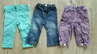 Hosen / Jeans Gr 80 lila blau türkis Mädchen Hosenpaket Niedersachsen - Zeven Vorschau