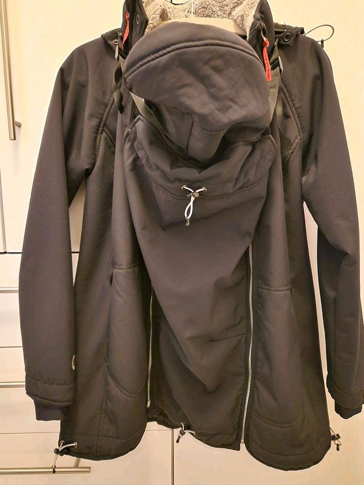 Mamalila Softshell Tragejacke Umstandsjacke Gr.S in Steinbach-Hallenberg (Thüringer W)