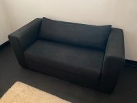 Sofa schwarz ausklappbar mit Kissen Nordrhein-Westfalen - Greven Vorschau