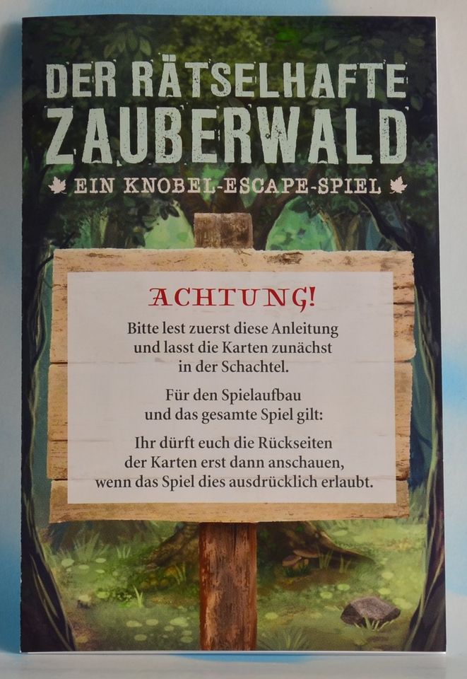Der rätselhafte Zauberwald |Ein Knobel-Escape-Spiel| Leo Colovini in Oberpleichfeld