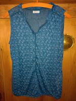 Trägerlose Bluse Shirt Top 40 42  street one Volant Sport Sachsen - Weißwasser Vorschau