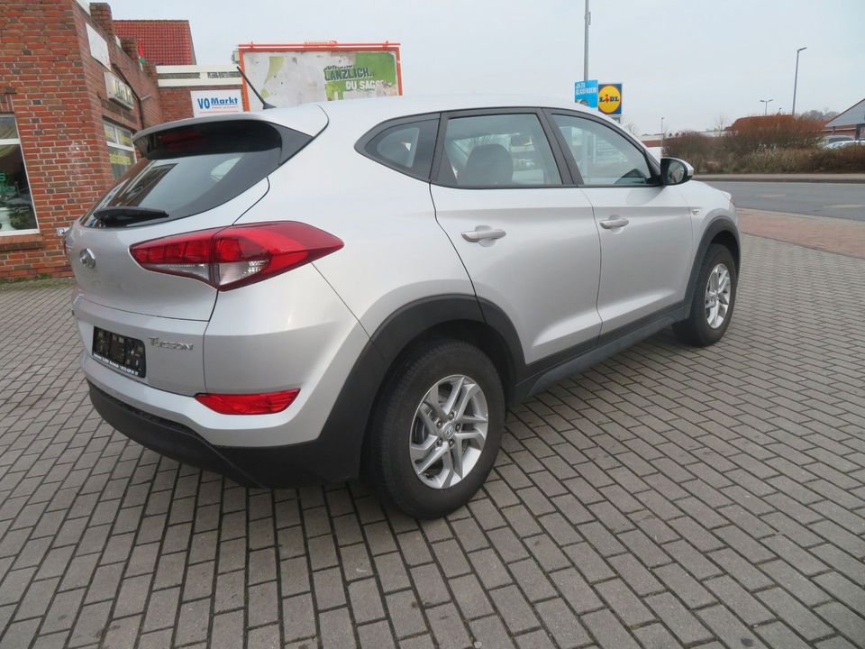 Hyundai Tucson blue Classic 2WD ALU,El.FH,BC,FB, in Upgant-Schott