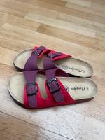 Inkl. Versand - Camprella Damen Sandalen Hausschuhe Leder Gr. 39 Nordrhein-Westfalen - Euskirchen Vorschau