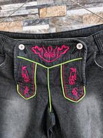 Damen Jeans Lederhosen Style Gr. 36 Bayern - Ansbach Vorschau