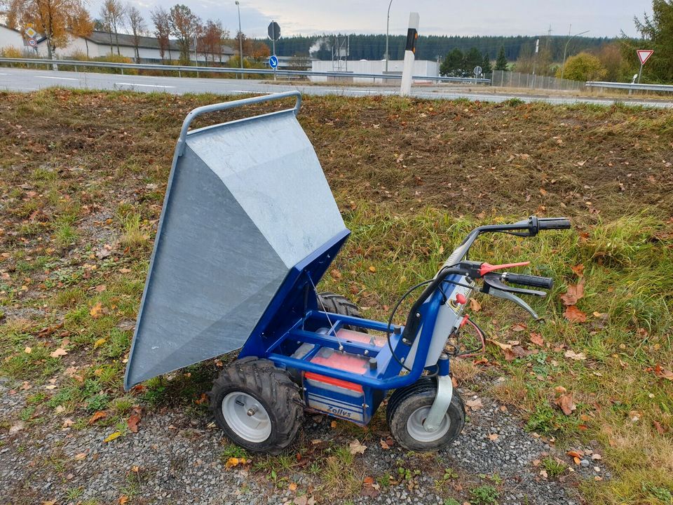 Zallys D1 Baumschule Elektrominidumper Elektrische Schubkarre in Dorfen