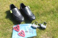 Shimano Click Pedale plus Rennradschuh schwarz, Gr. 43, Vintage Niedersachsen - Gleichen Vorschau