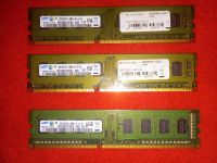 3 Samsung 2GB PC3 RAM Riegel Mecklenburg-Vorpommern - Stralsund Vorschau