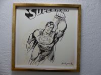 Andy Warhol Lithografie "Superman" 3D graphic 50x50cm"GERAHMT" Nordrhein-Westfalen - Gronau (Westfalen) Vorschau