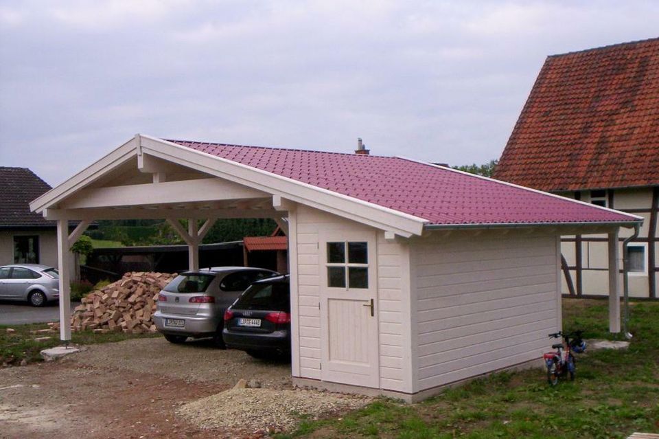 Carport Doppelcarport Ausstellung Werksverkauf in Löhne