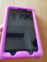 Samsung Galaxy Tab 4 SM-T230 mit Silikon-Hülle lila Baden-Württemberg - Geislingen Vorschau