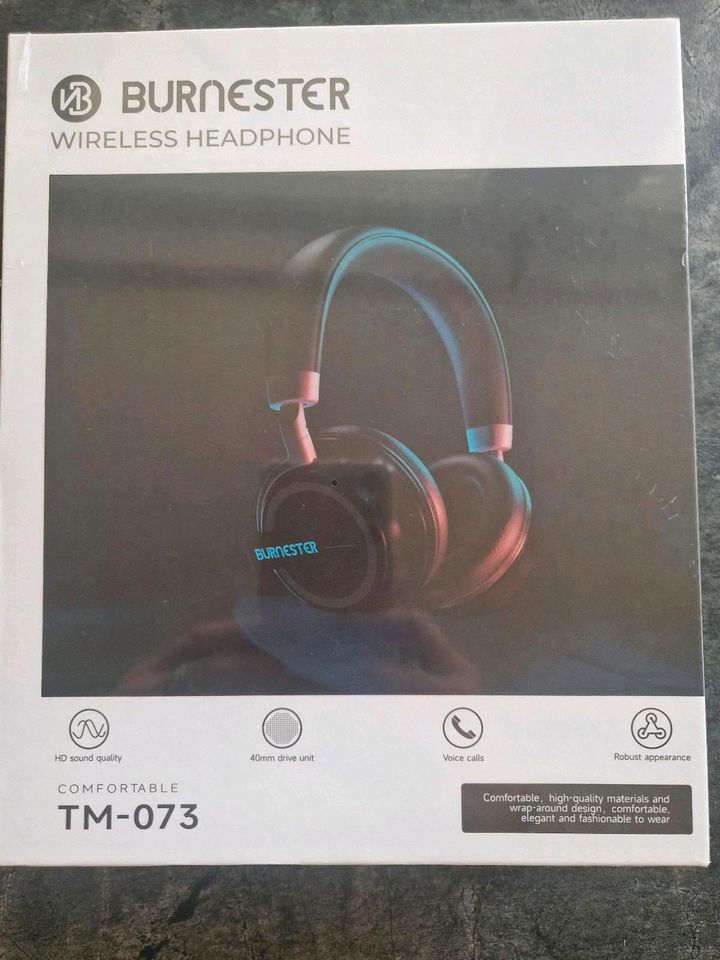 BURNESTER Wireless Headphone TM-073 in Neckarsteinach