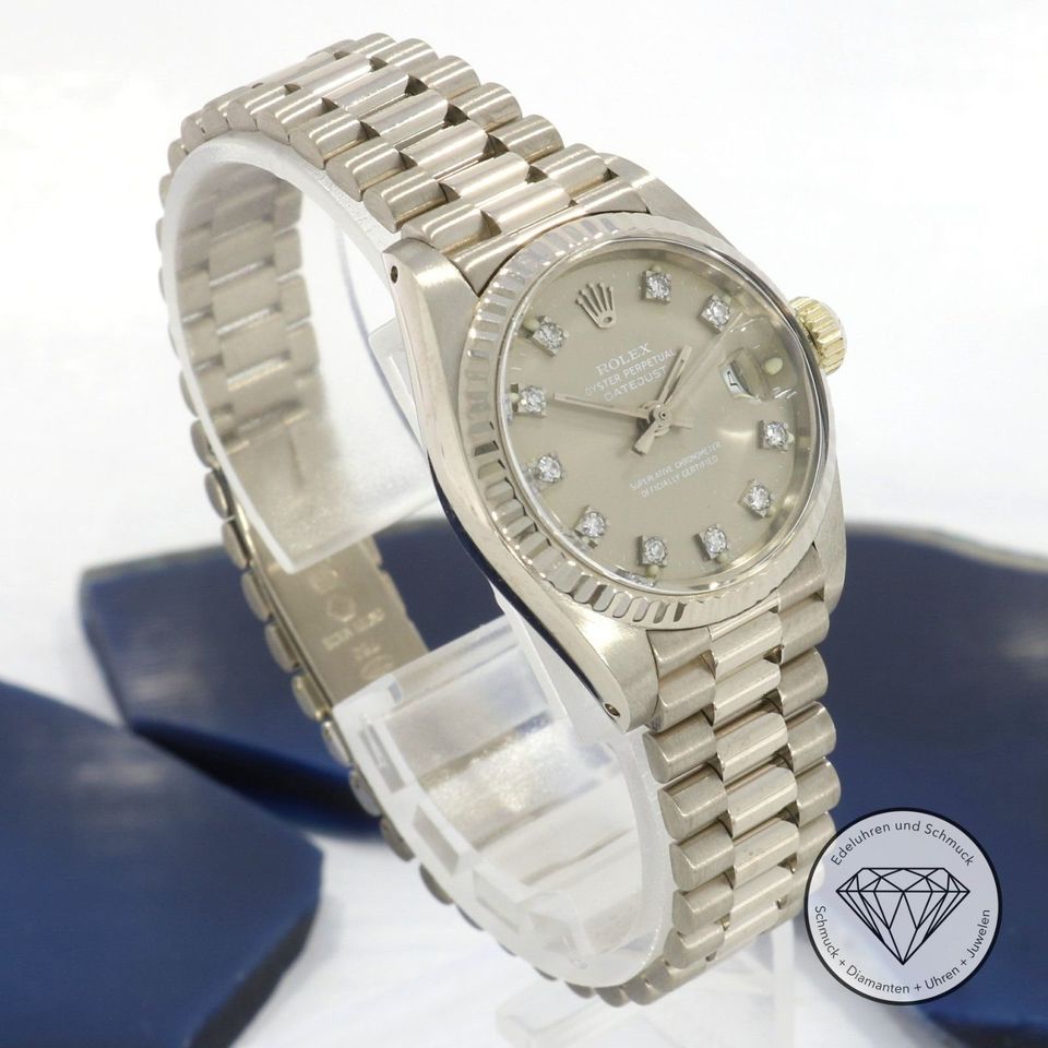 Rolex Datejust Weiss Gold 26mm Automatik Damen Uhr xxyy 159969 in Dortmund  - Innenstadt-Ost | eBay Kleinanzeigen ist jetzt Kleinanzeigen