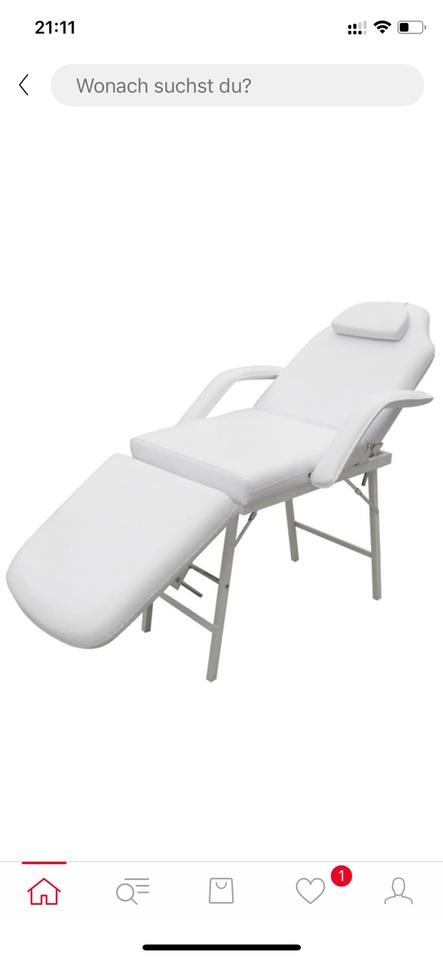 Massageliege, Kosmetikliege, Therapieliege,tragbar Kunstleder in Ottobrunn