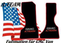 Fußmatten für Chevrolet G10,G20,G30 A-Team Grau/Rot Stick Hessen - Groß-Umstadt Vorschau