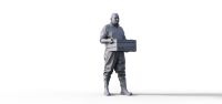 Figur Fischer C für Schiffsmodell Kutter Boot 3D STL Sachsen - Eibenstock Vorschau