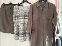 Rock + Bluse Gr. 46 oliver different Leinen Niedersachsen - Cadenberge Vorschau