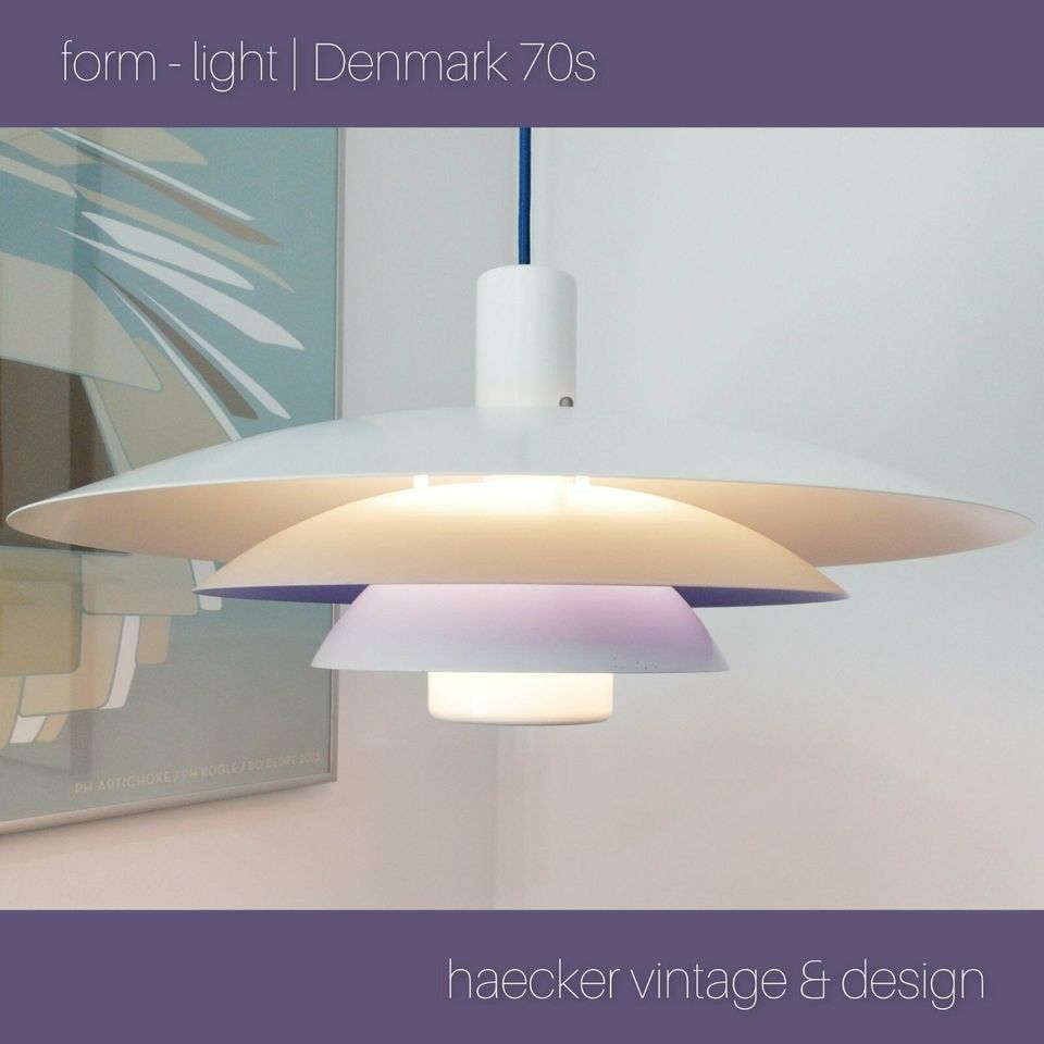 danish DESIGN lamellenlampe zu mid-century poulsen teak 70er in Frankfurt am Main