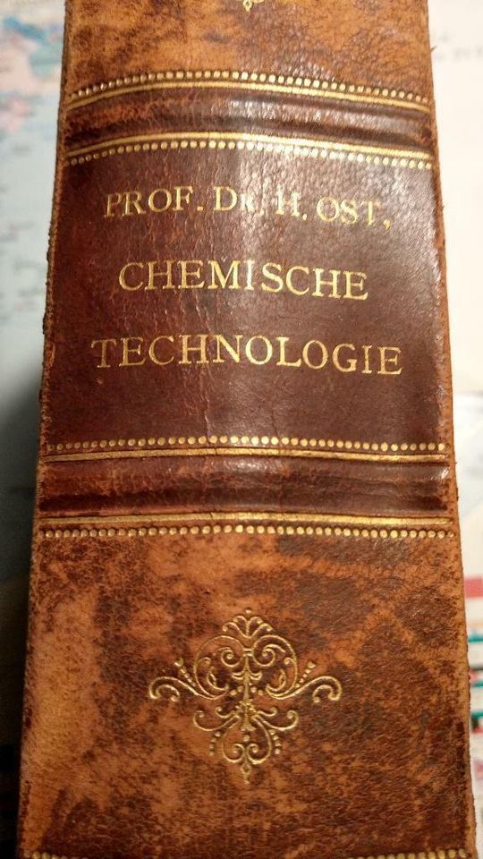 Prof. Dr. H. Ost,   Lehrbuch der chemischen Technologie, 1903 in Bad Bramstedt