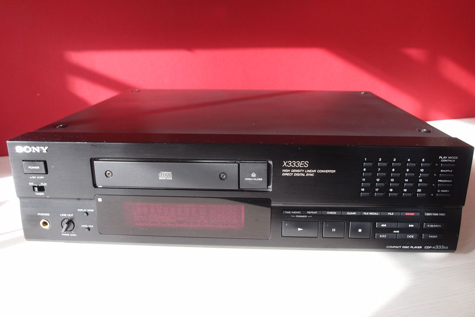 Sony CD-Spieler, CDP-X333ES, HiFi, Compact Disc Player in Siek