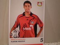 BAYER LEVERKUSEN 2006/07 *Original AK handsigniert KARIM HAGGUI* Nordrhein-Westfalen - Harsewinkel Vorschau