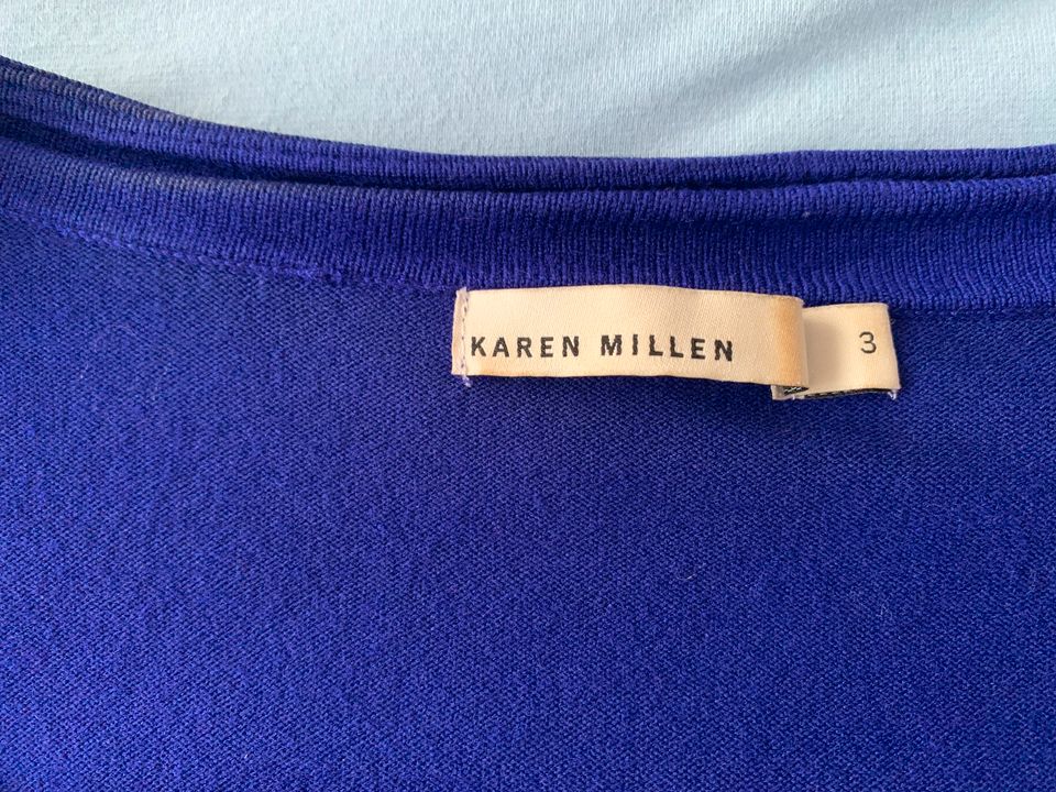 kurze Damen-Jacke von Karen Millen mit Reißverschluß, blau, Gr. 3 in Düsseldorf