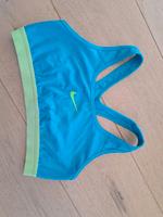 Sport BH von Nike in Blau mit Grünen Akzenten Niedersachsen - Beckdorf Vorschau