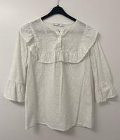 Mango Bluse Lochstickerei weiß Gr. S Nordrhein-Westfalen - Vreden Vorschau