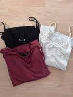 Set aus 3 H&M Basic Tops Gr. M Bayern - Bürgstadt Vorschau