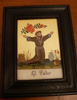 Hinterglasbild, Peter, Hl. Peter, Geschenk, Bayern - Irschenberg Vorschau