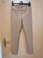 Lederleggings in Cappuccino S Niedersachsen - Wagenhoff Vorschau
