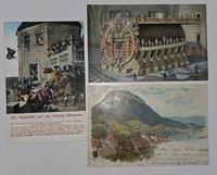 3 colorierte uralte Postkarten  um 1900 Schleswig-Holstein - Neumünster Vorschau