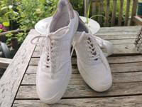 Adidas Canvas Sneaker weiß Hessen - Waldems Vorschau